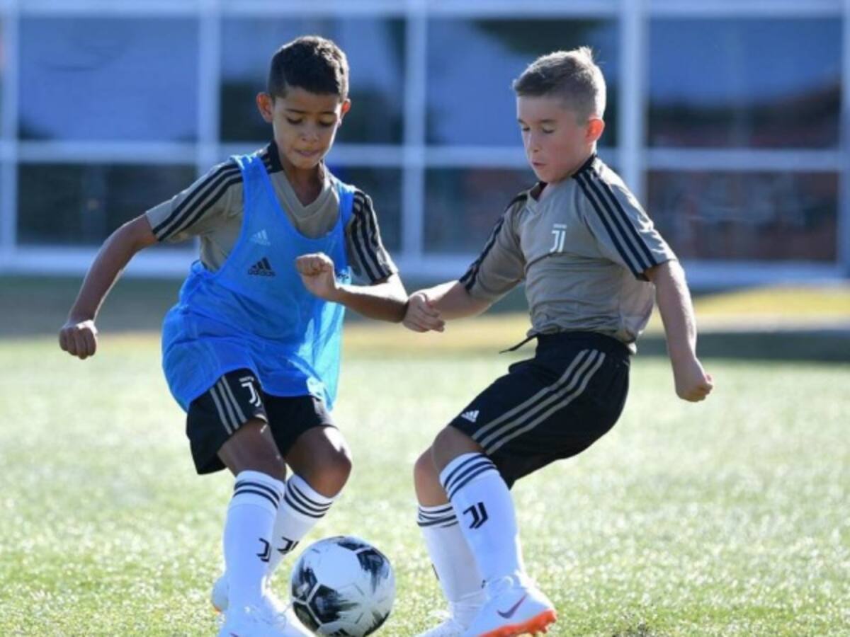 Así define el hijo de Cristiano en las divisiones inferiores de la Juventus