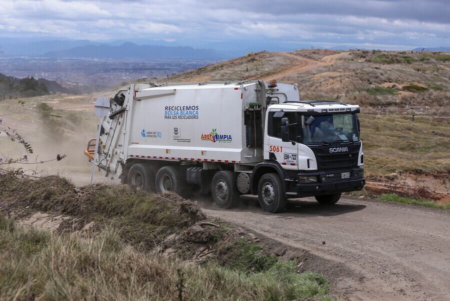 Relleno sanitario Doña Juana en Bogotá. Foto: Colprensa.