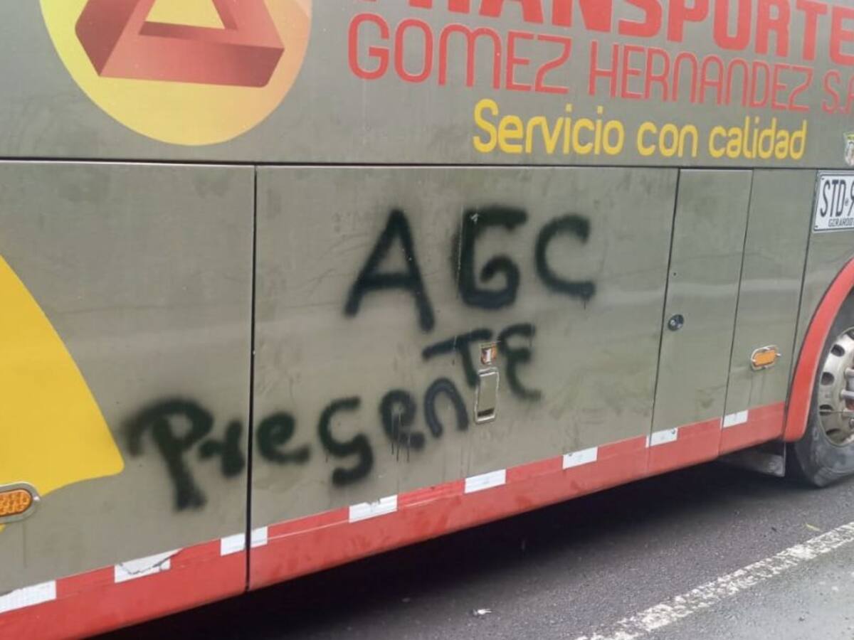 Capturan autores de grafitis alusivos a las AGC en el Urabá