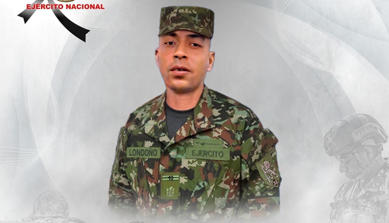 Soldado Alejandro Londoño Álvarez.