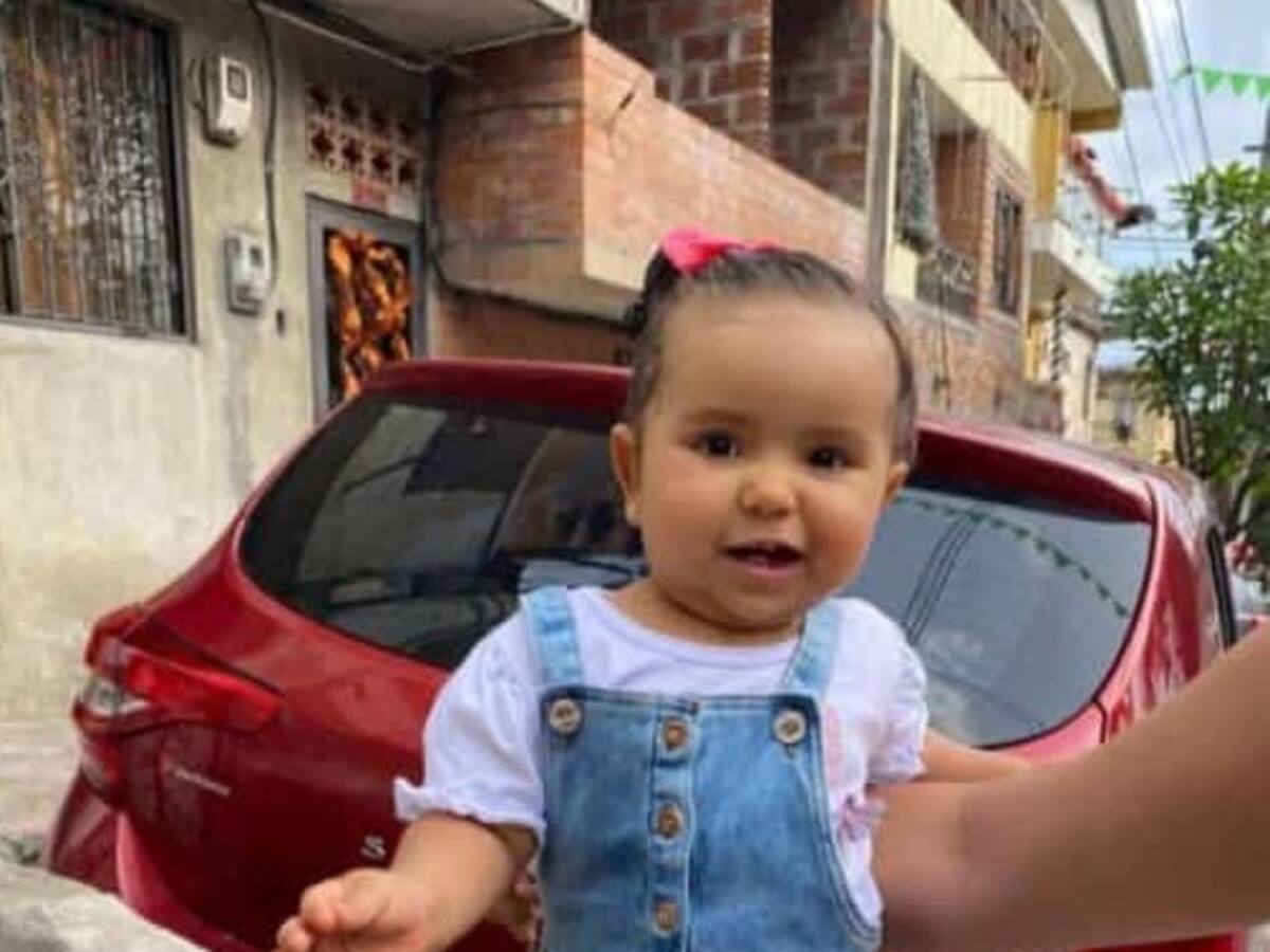 Alertan el rapto de una menor de dos años en Medellín