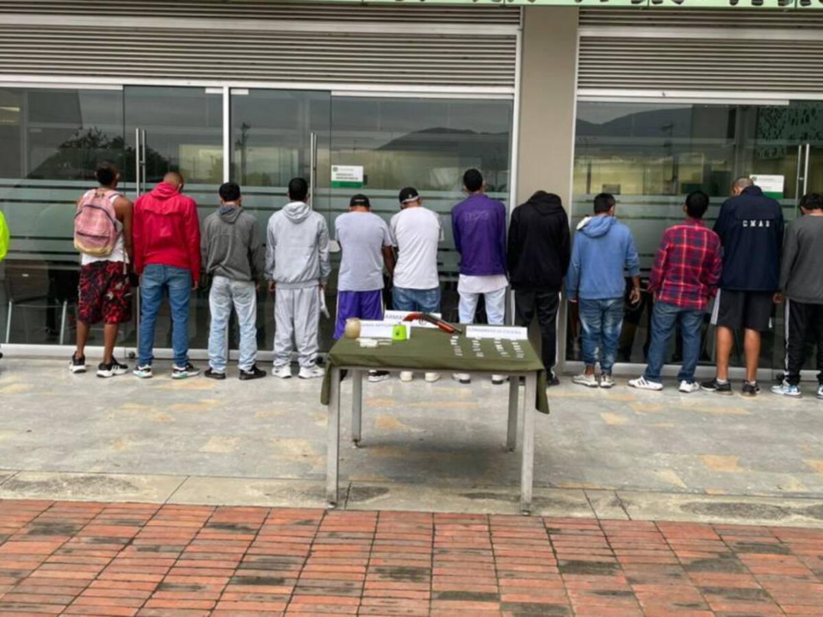 Le cayeron a una banda dedicada a la venta de drogas en Vijes, Valle