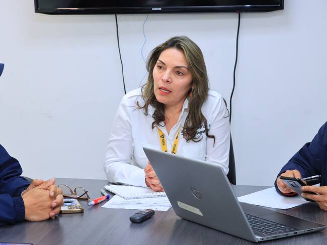 La secretaria del interior y seguridad territorial de Tunja, Ahiliz Rojas, le exigió a las autoridades ser más contundentes en las acciones / Foto: Alcaldía de Tunja.