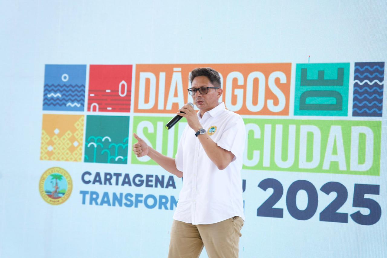 Wilmer Iriarte, secretario de Infraestructura. // Alcaldía de Cartagena