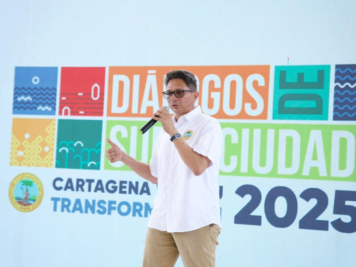 El alcalde Dumek Turbay entregó más de nueve kilómetros de vías nuevas en Cartagena durante 2025