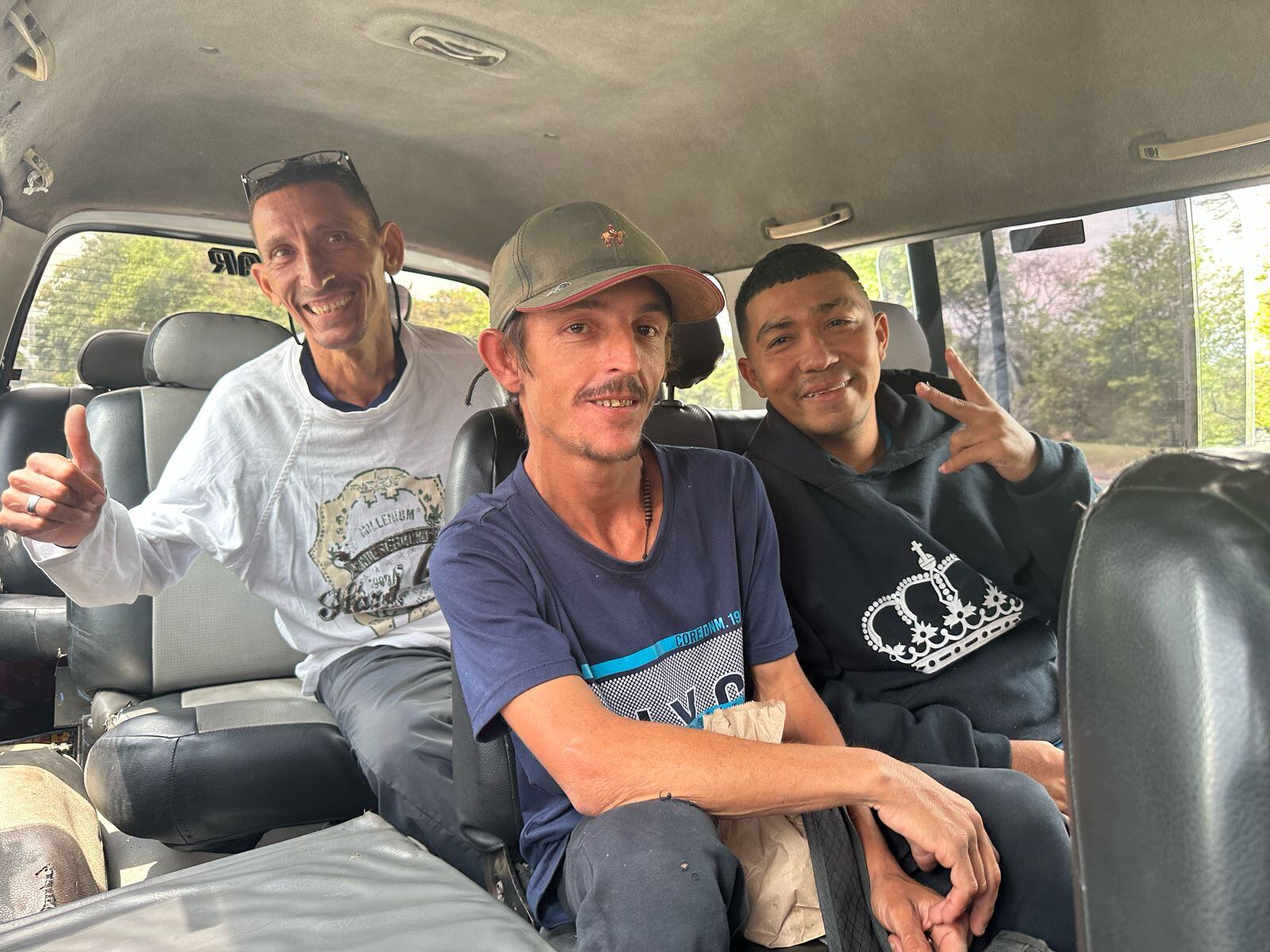 Personas en situación de calle que retornan a sus hogares- foto Distrito de Medellín