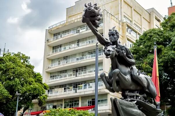 Plaza de Bolívar de Pereira - Imagen de archivo - Alcaldía de Pereira.