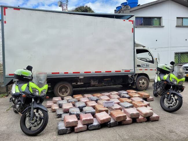 Cayeron 400 kilos de marihuana en el Huila