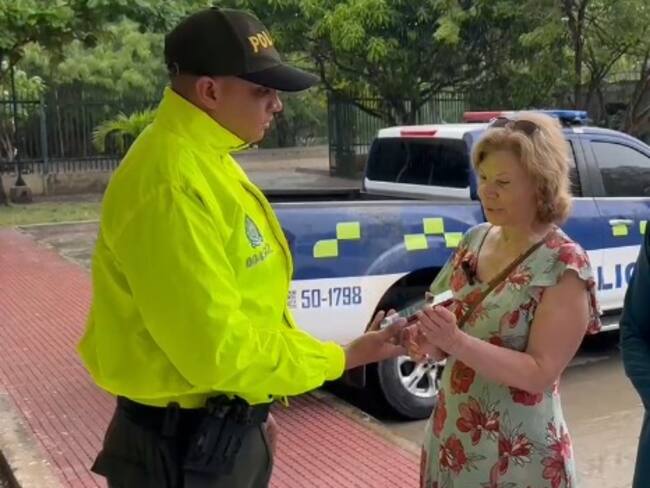 Policía de Cartagena recuperó celulares robados a turistas en La Boquilla