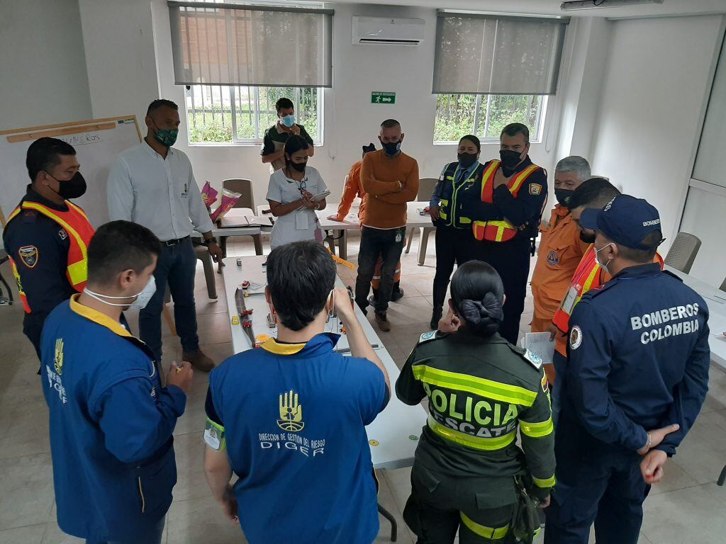 Imagen de archivo - Cueerpo Oficial de Bomberos de Dosquebradas.