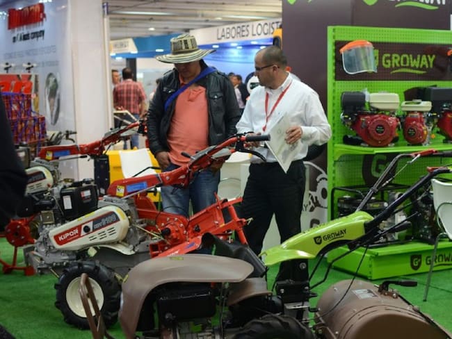 Productos del Huila en la vitrina de la Agroexpo en Bogotá.