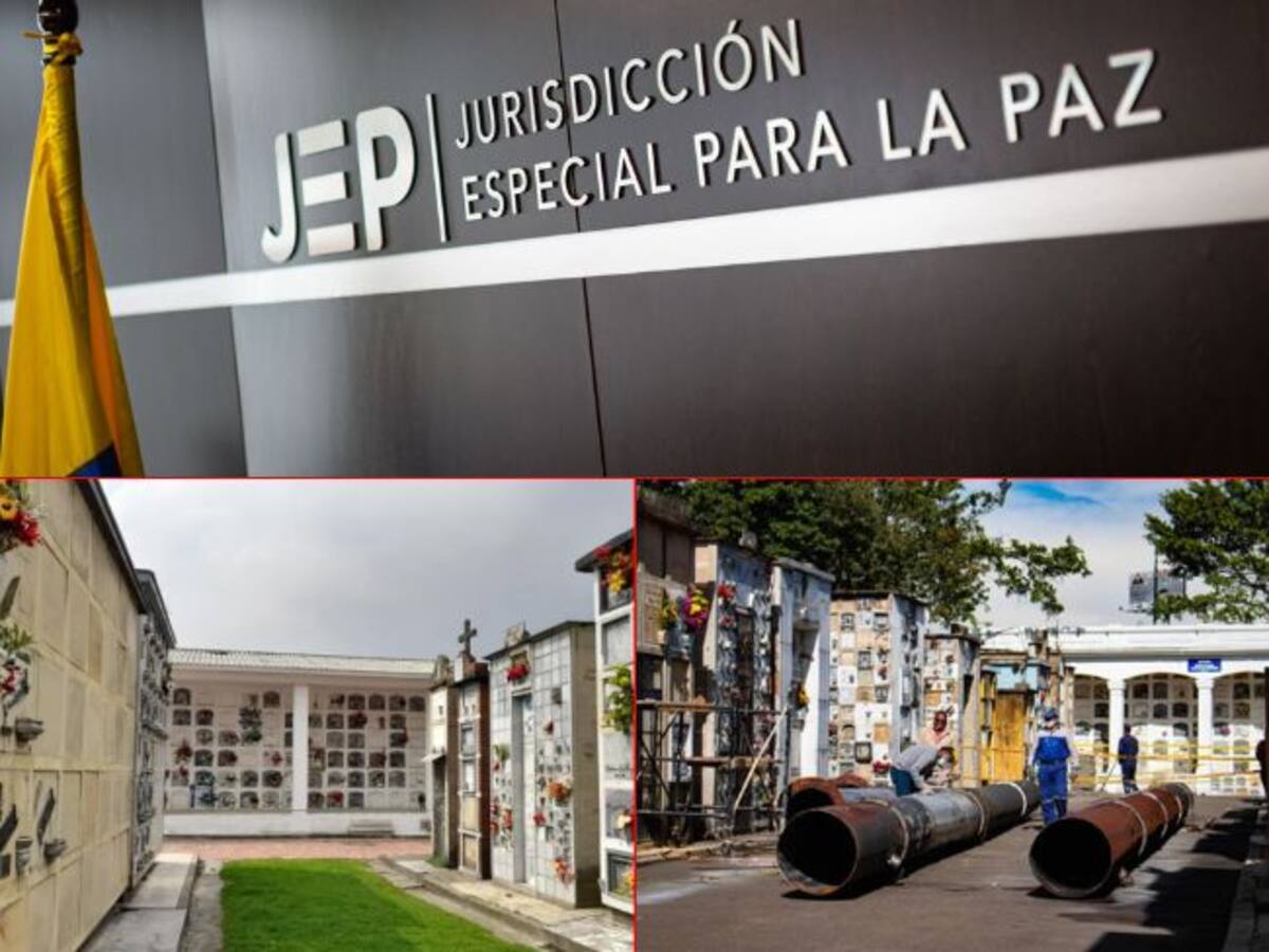 Fueron exhumados 3 cuerpos de víctimas del conflicto armado en cementerio de Bogotá