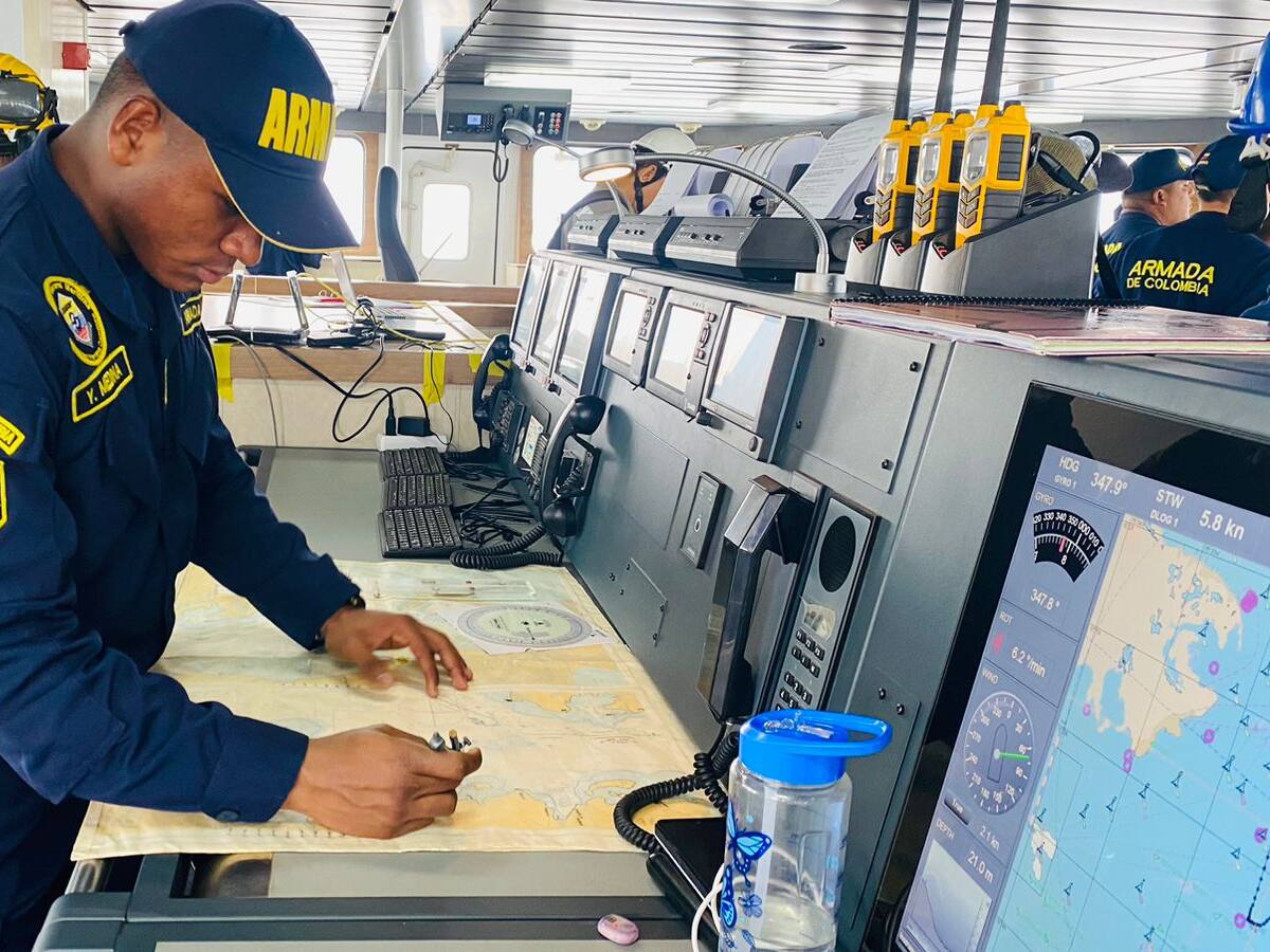 Buque de investigación ARC ‘Simón Bolívar’ culminó sus primeras pruebas de mar