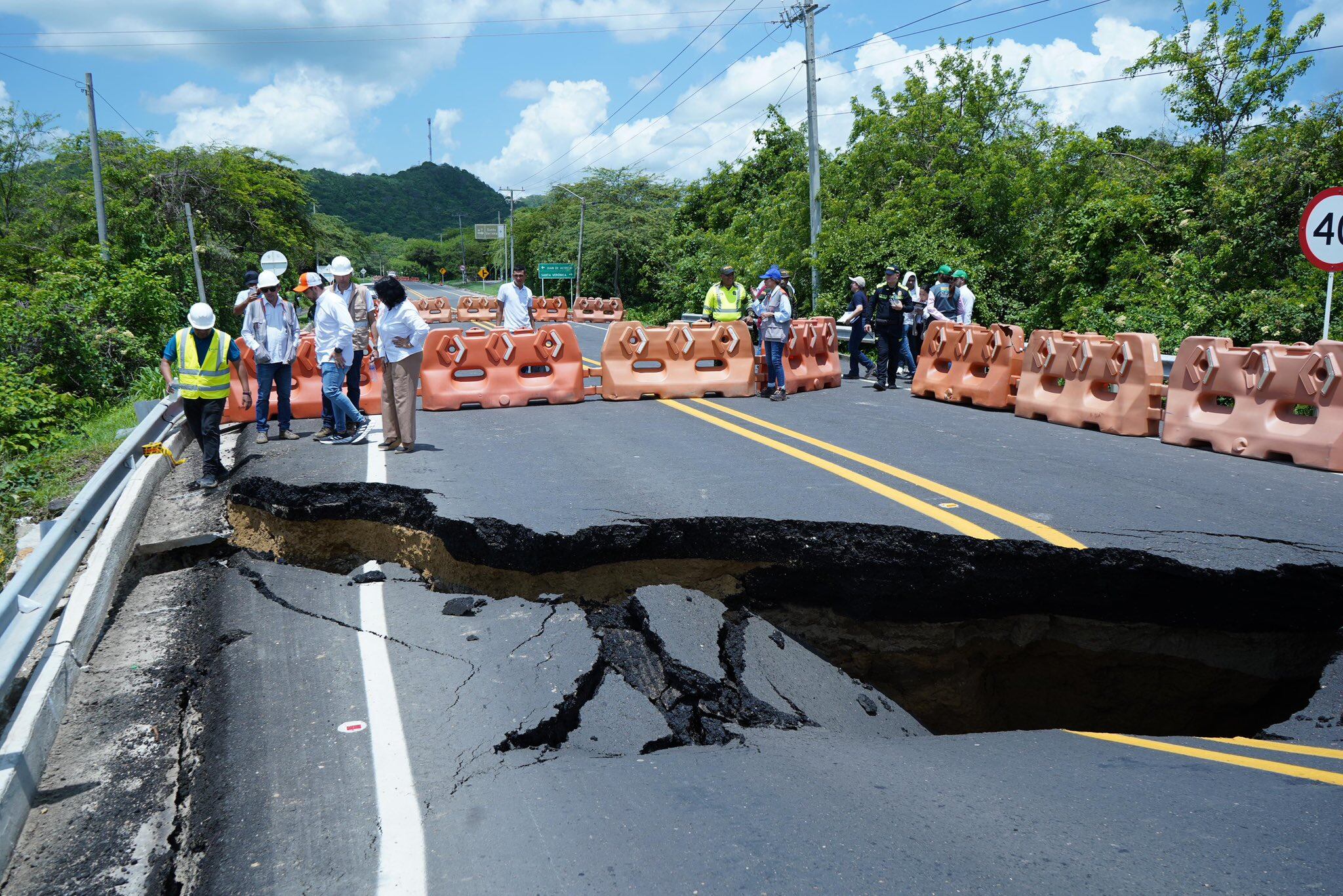 Foto: tomada de redes sociales de la Agencia Nacional de Infraestructura.