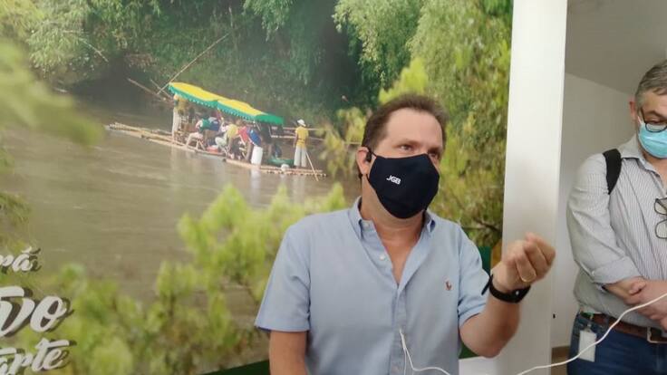 El Viceministro de Asuntos Agropecuarios, Juan Gonzalo Botero