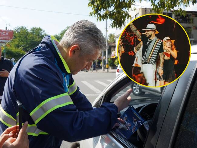 Cierres viales. Foto: Alcaldía de Medellín. - Ryan Castro.