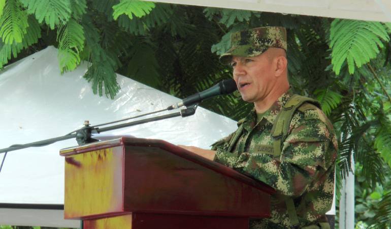 Comandante de la Brigada 30 del Ejército Coronel Wilson Camargo / Destruidas trochas por donde se pasa contrabando de Venezuela