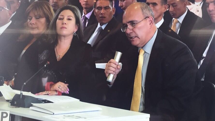 Pido perdón por mis actuaciones como agente del Estado: coronel Gabriel de Jesús Rincón. Foto: La Wcon Julio Sánchez Cristo