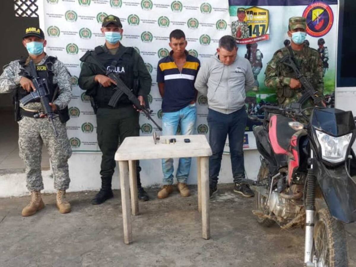 Cae presunto cabecilla de zona del Clan del Golfo en La Mojana