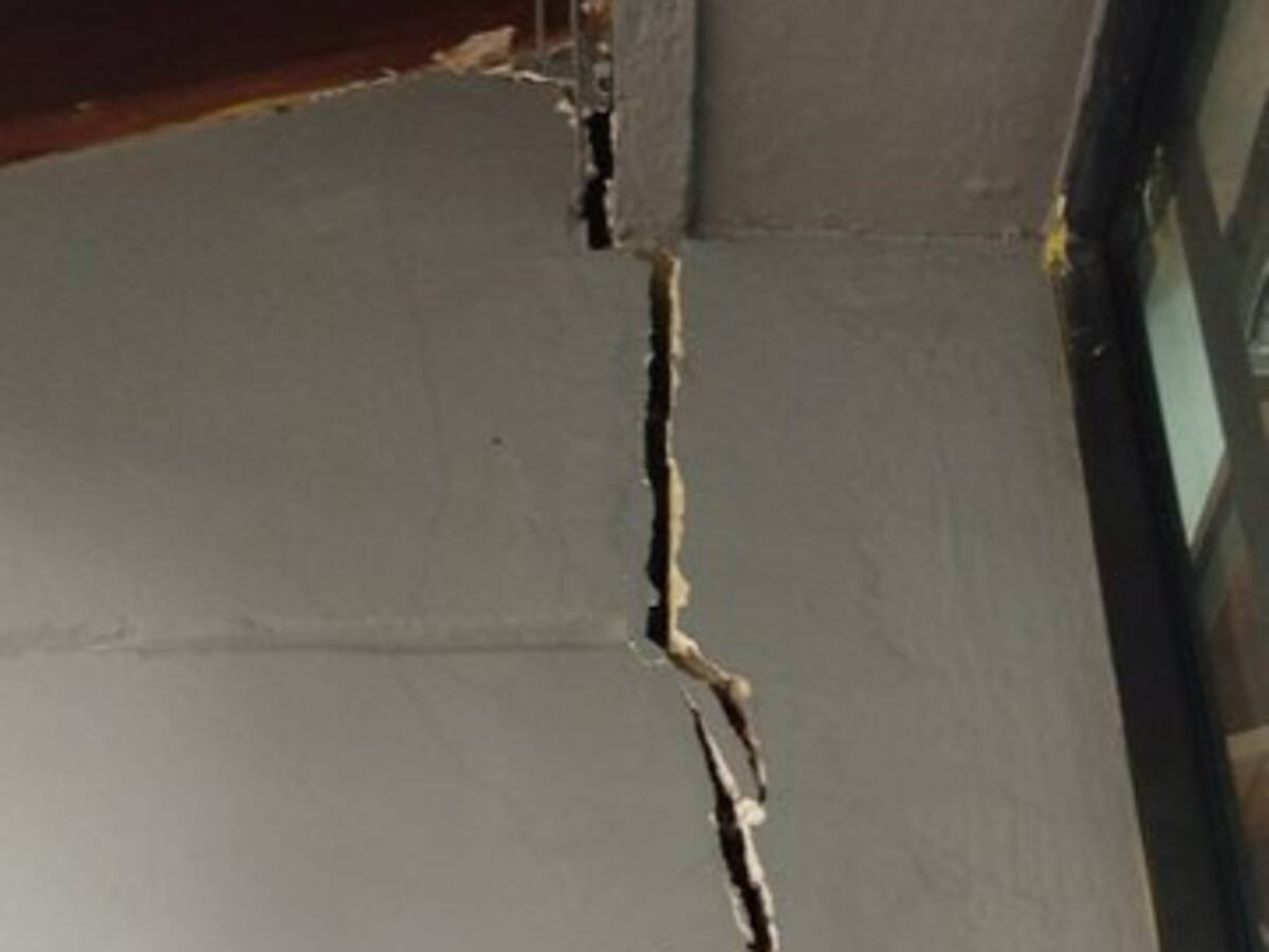 Temblor en Bello: hubo afectaciones en tres centros de salud y estación de bomberos