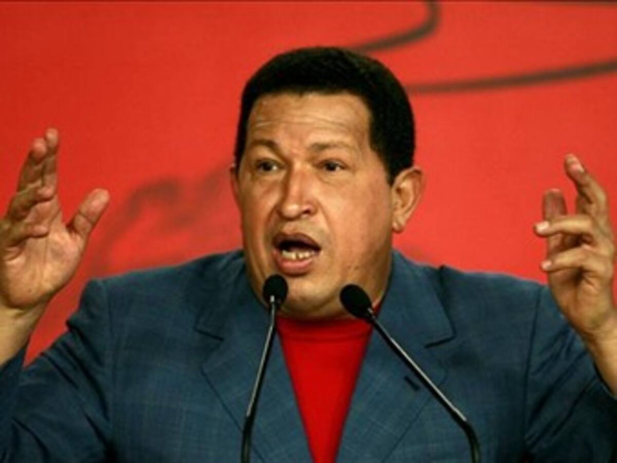 'Acuerdo militar de Colombia y EEUU es un plan de guerra contra Sudamérica': Chávez