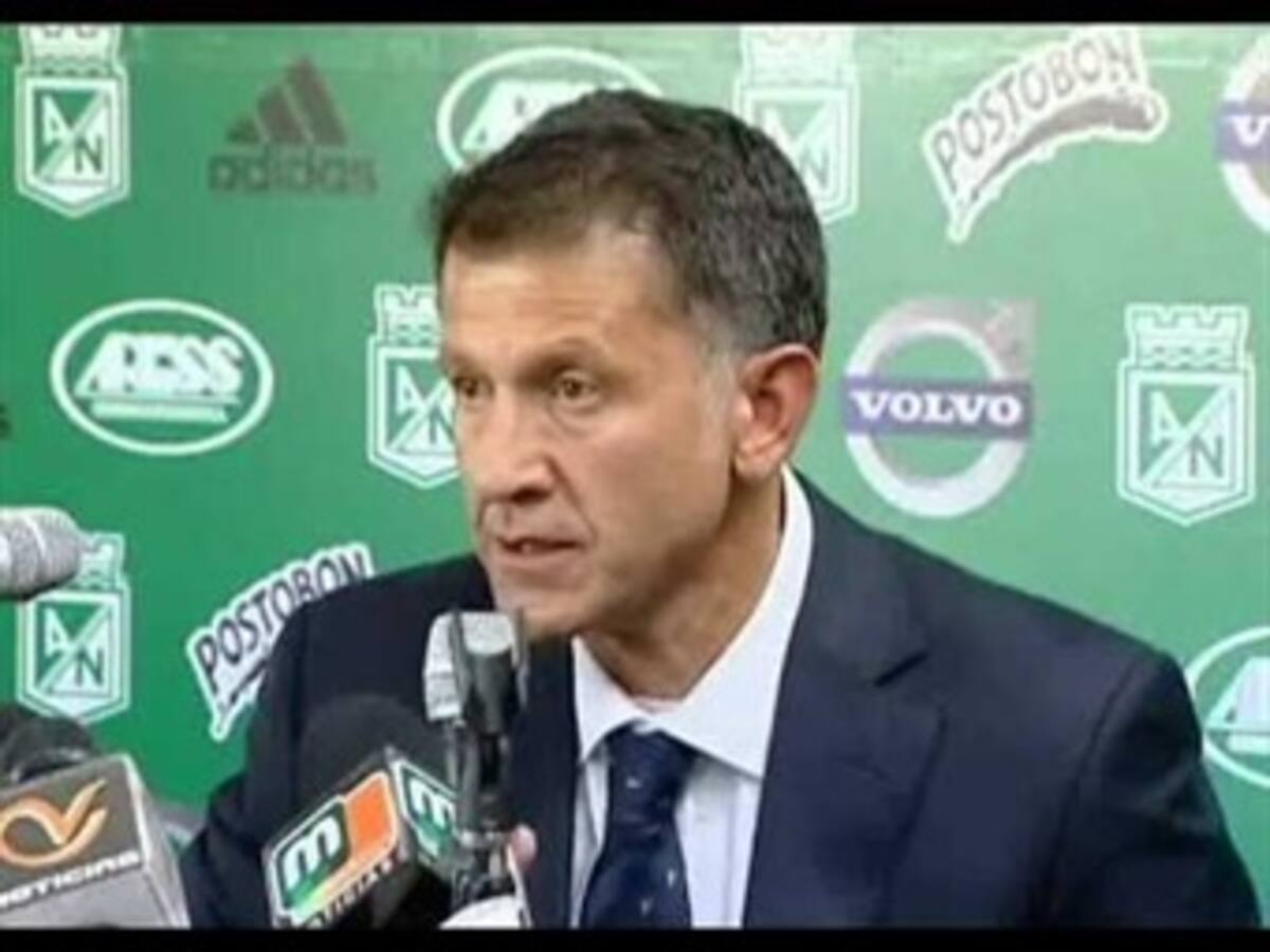 Juan Carlos Osorio, D.T Atlético Nacional "Convertimos un gol como lo hace Santa Fe"