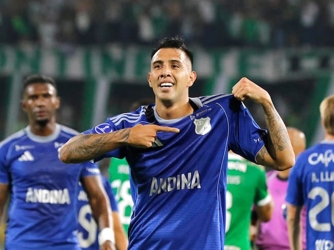 Rodrigo Contreras, delantero de Millonarios / EFE.