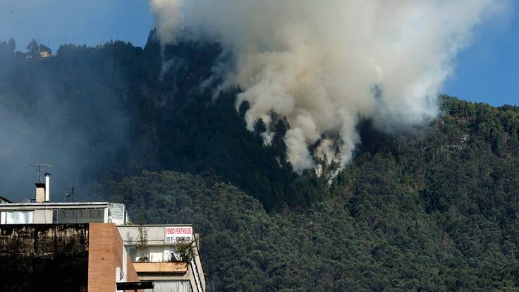 ¿Podrían verse afectadas las transmisiones de emisoras por incendio en el cerro El Cable?