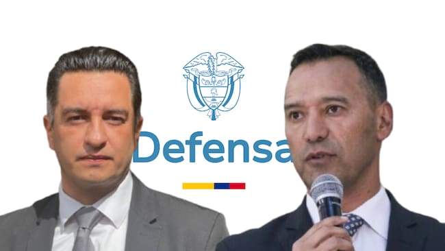 Andrés Idarraga, Pedro Sánchez y MinDefensa (créditos: imágenes de archivo y MinDefensa)