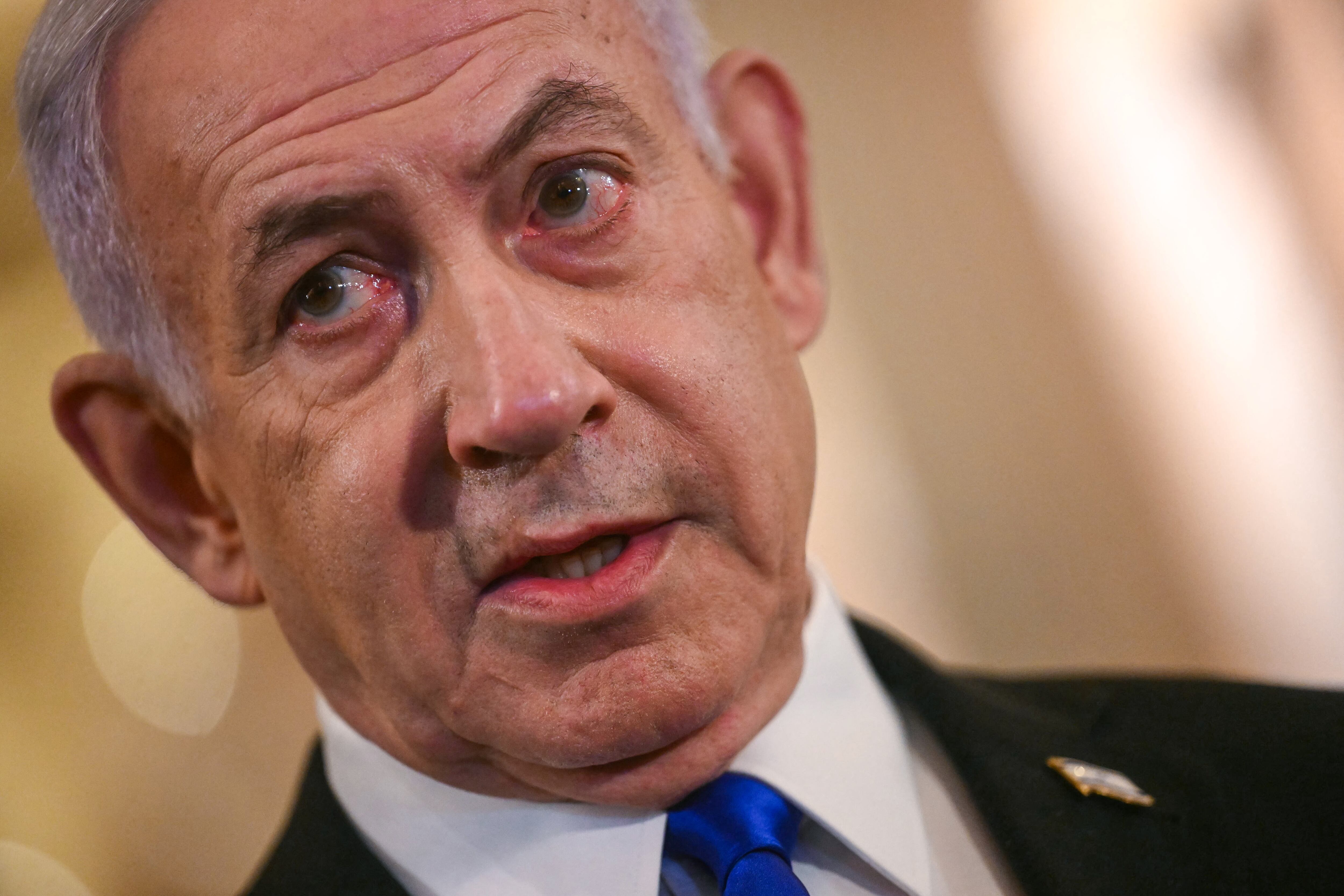 El primer ministro de Israel, Benjamin Netanyahu. 
(Foto:  JIM WATSON/AFP via Getty Images)          