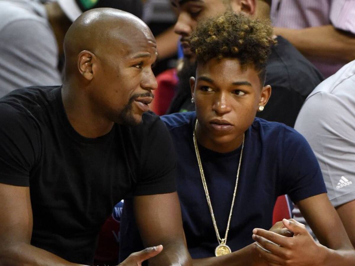 Así son las clases de boxeo que Floyd Mayweather le da a su hijo
