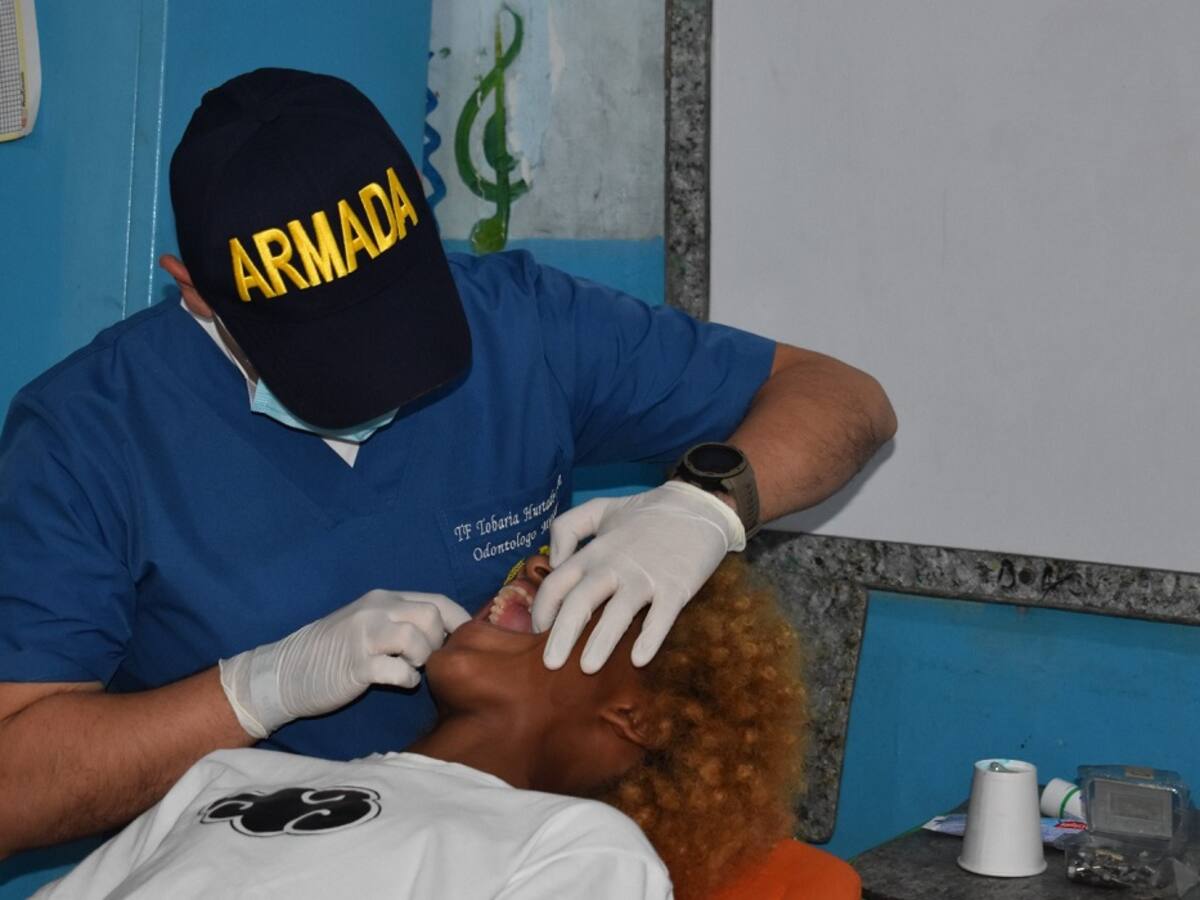 Armada realizó jornadas de atención en comunidades de Cartagena