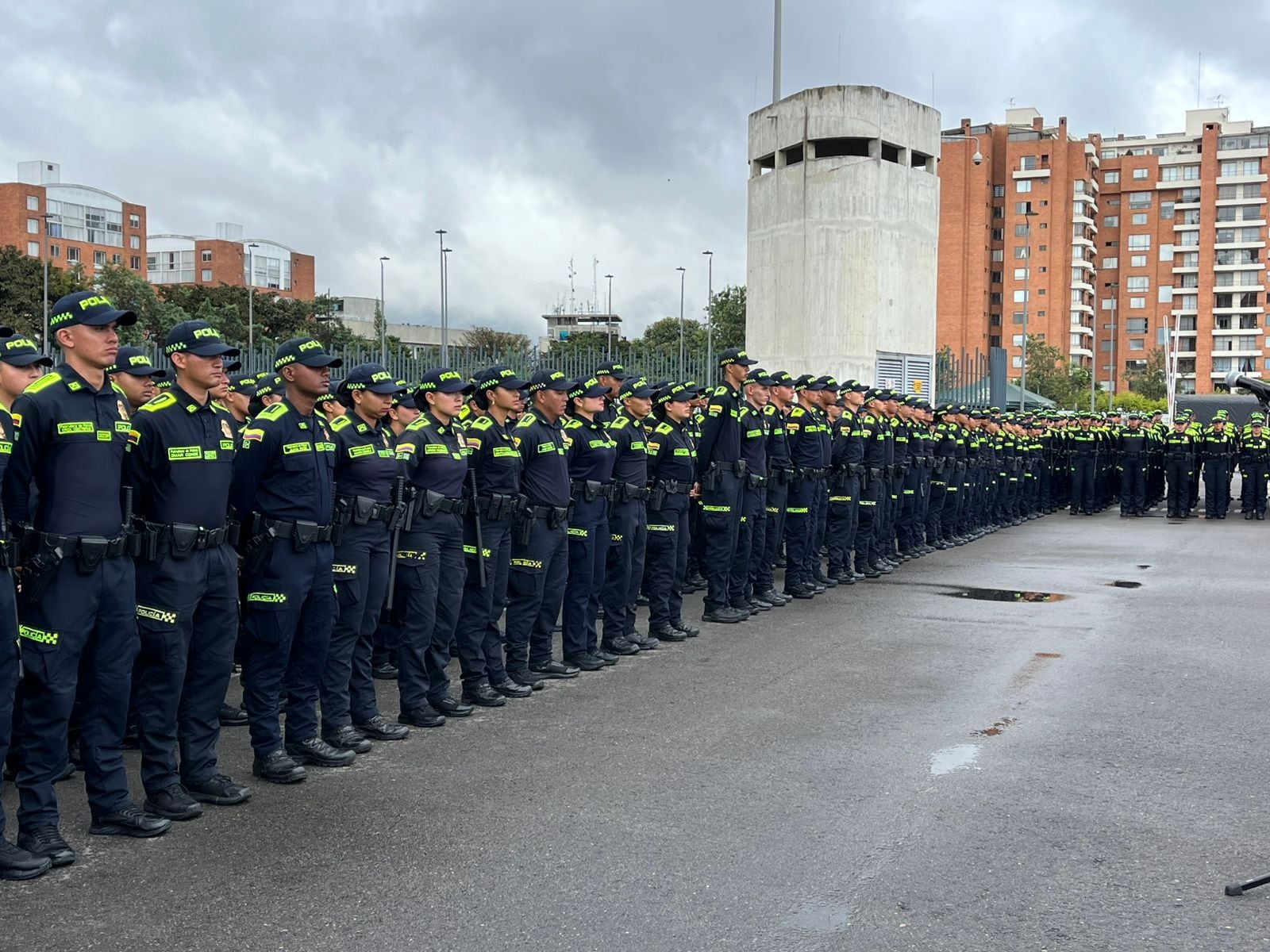 Policías Colombia. Foto: Caracol Radio.