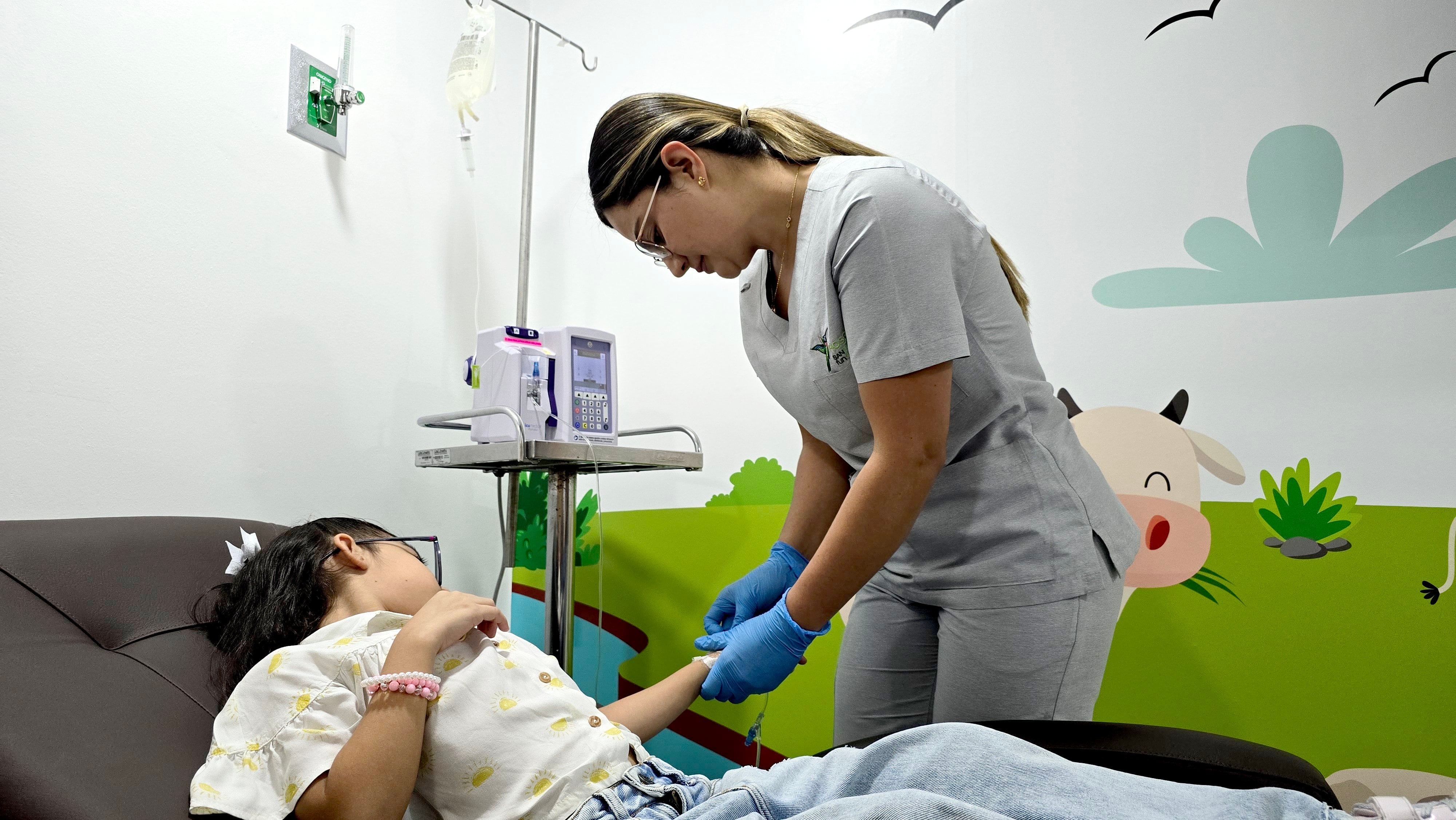 La salud de los niños se puede afectar por las olas de calor. Cortesía: Hospital San Vicente Fundación