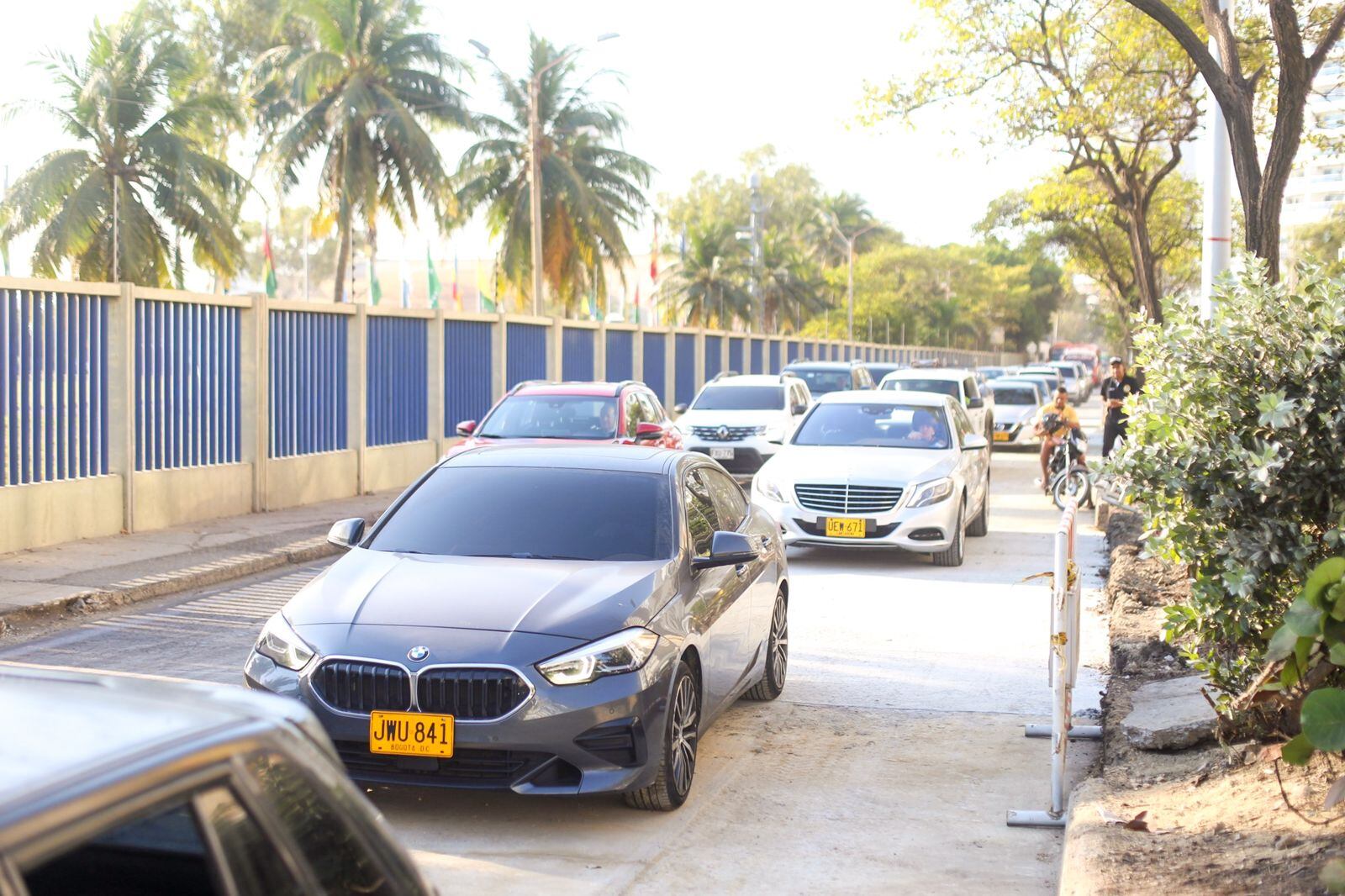Habilitan en su totalidad los dos carriles de salida del sector turístico de Cartagena