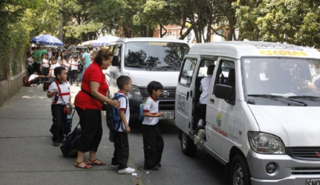 Transporte escolar, Huila