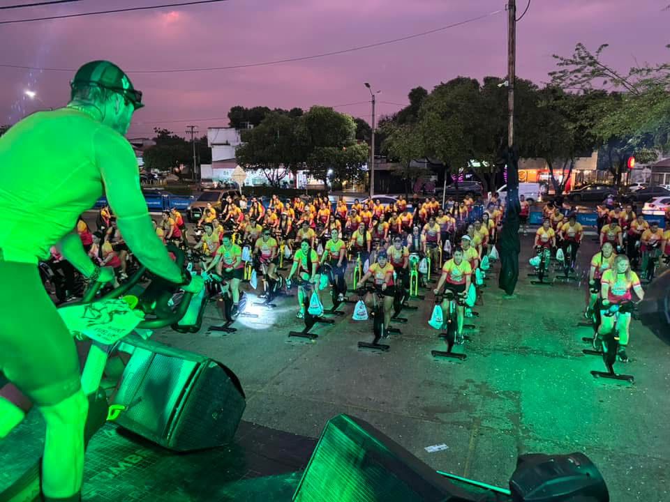 Ciclovía nocturna en Cúcuta. / Foto: IMRD.