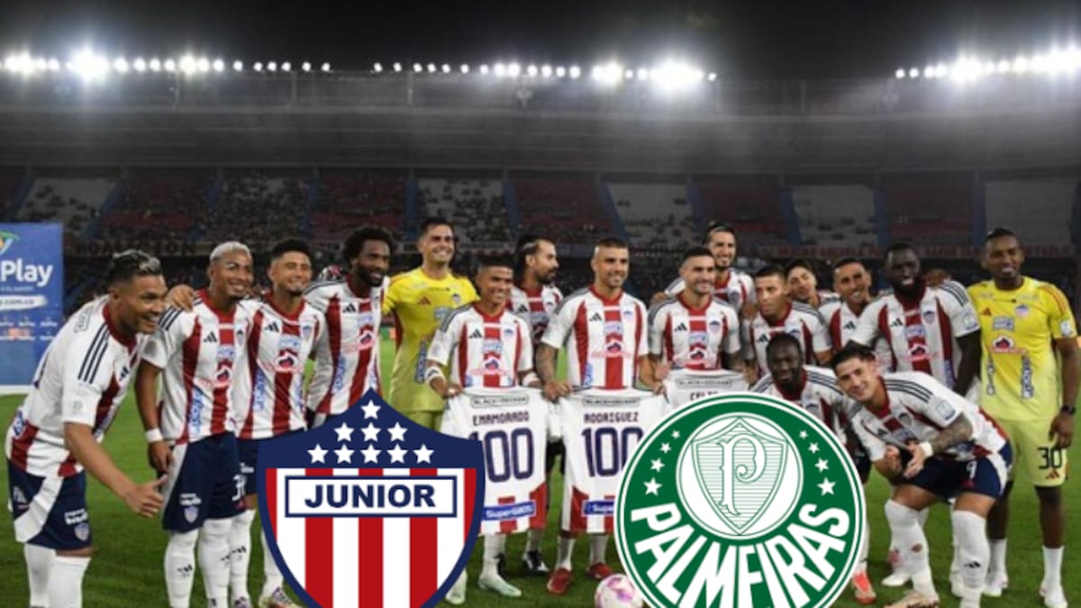 Sorpresiva baja que tendría el partido Junior vs Palmeiras por la Copa Libertadores 2026