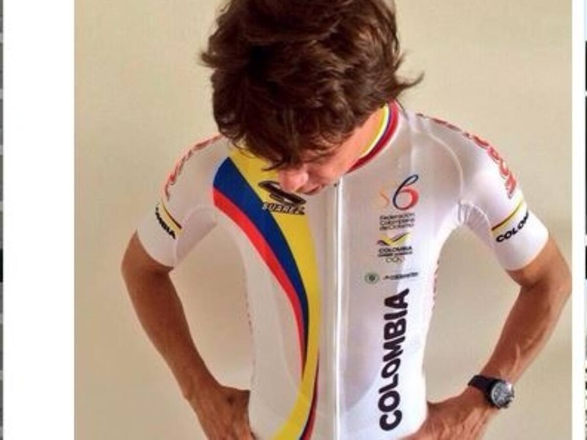Rigoberto Urán se midió el uniforme del Mundial