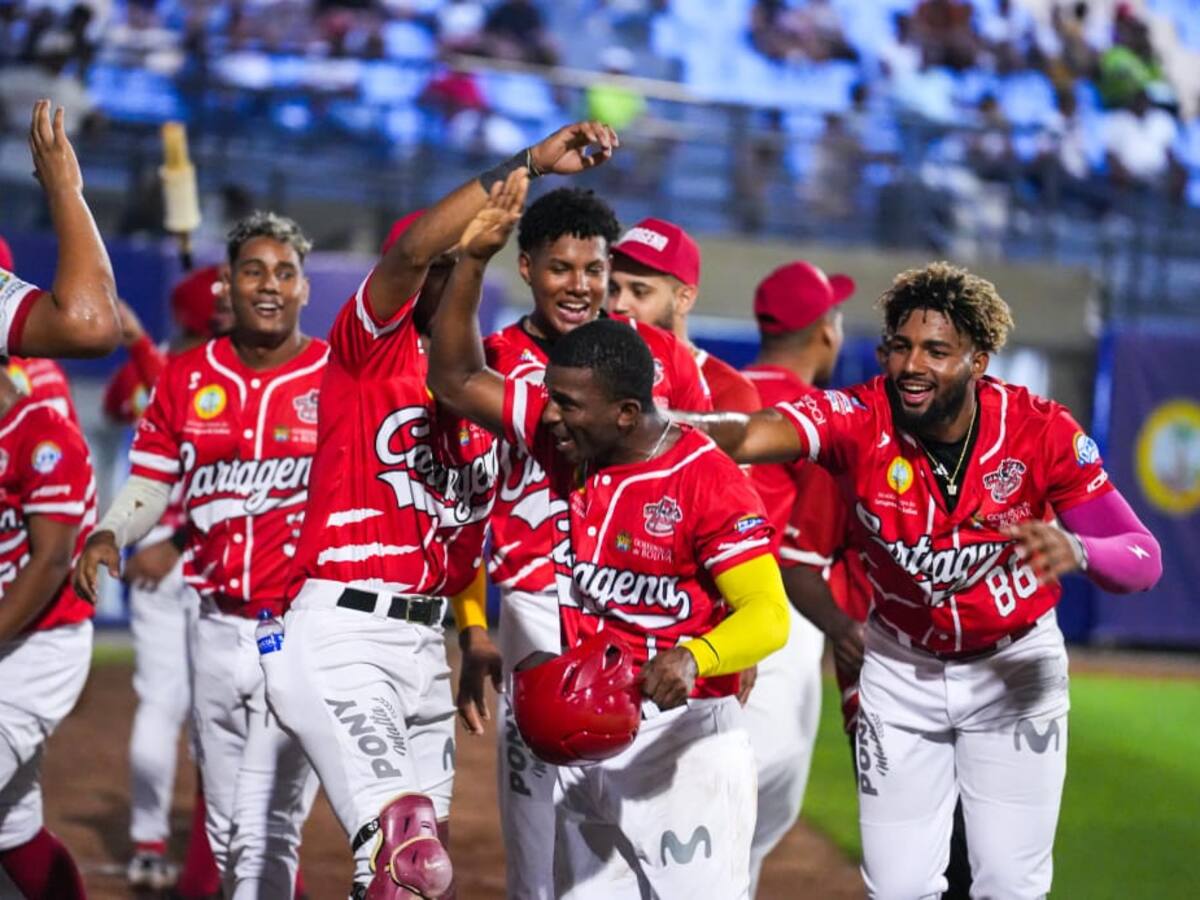 Tigres de Cartagena lograron primera victoria en la Liga Colombiana de Béisbol