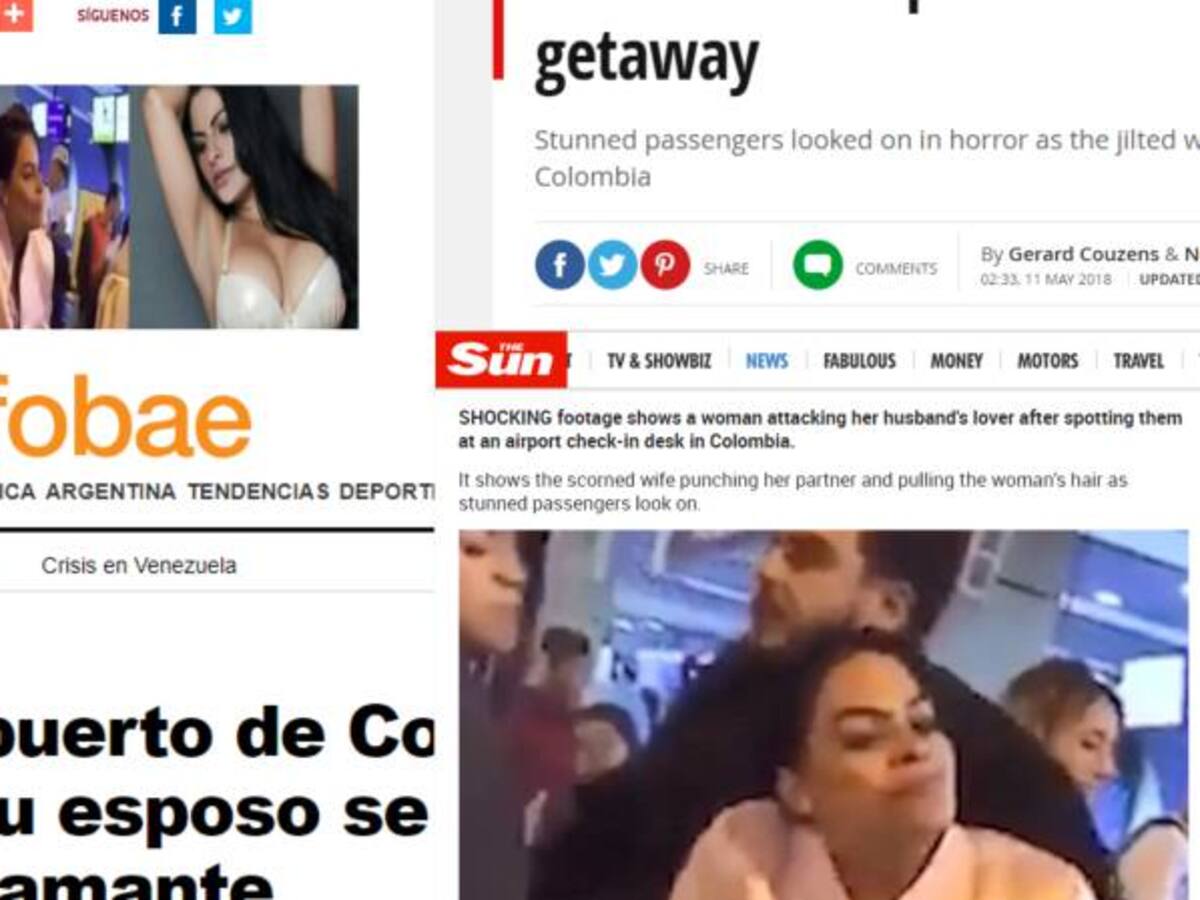 Video de pelea de esposa y amante en Medellín le da la vuelta al mundo