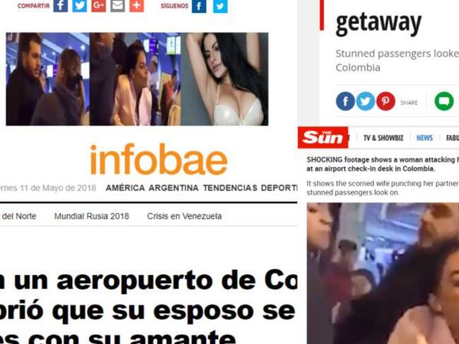 Video de pelea de esposa y amante en Medellín le da la vuelta al mundo