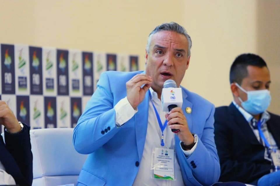 Roberto Jairo Jaramillo, gobernador del Quindío. Foto FND