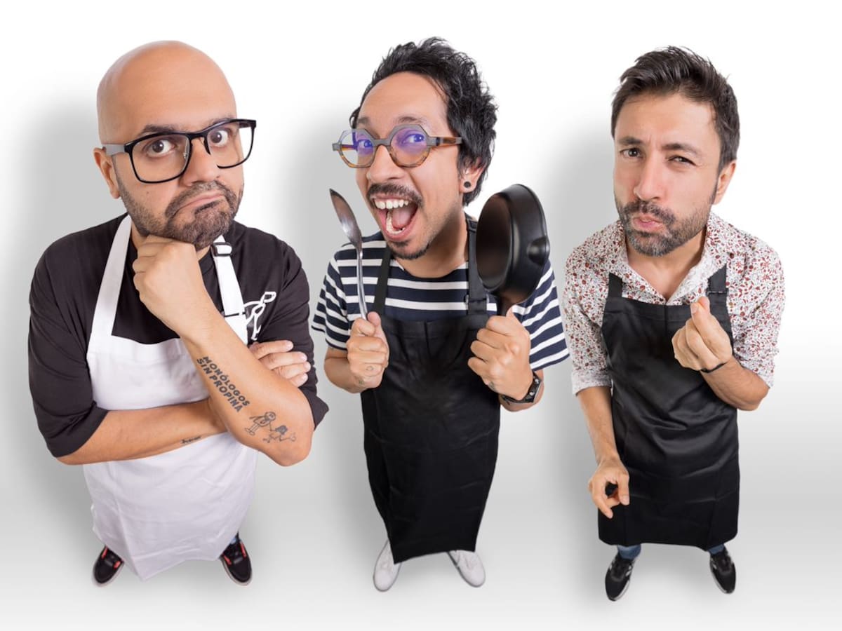 ¡Oído, Chef!: el show de tres exparticipantes de MasterChef que promete carcajadas