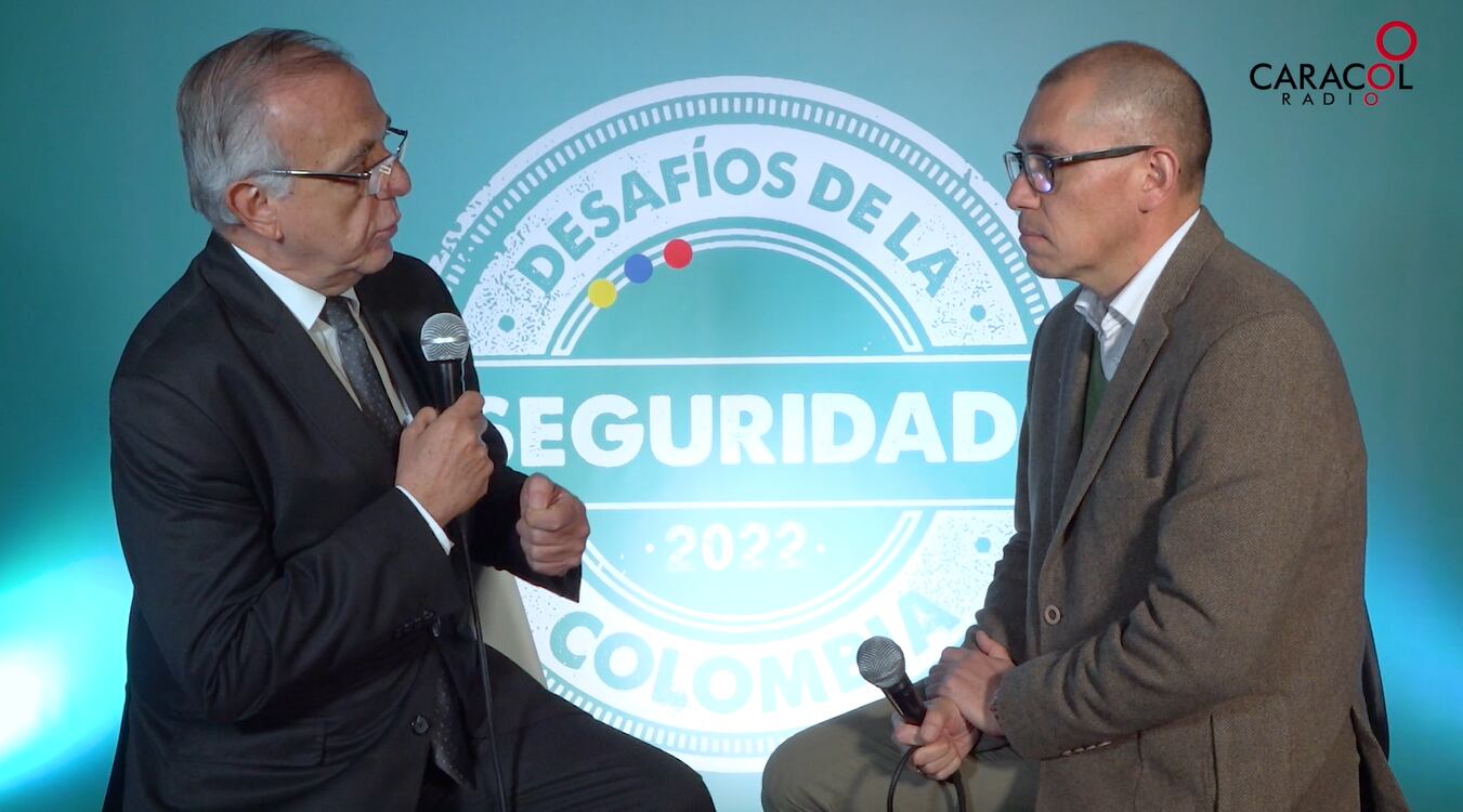 Iván Velásquez y Alfonso Ospina