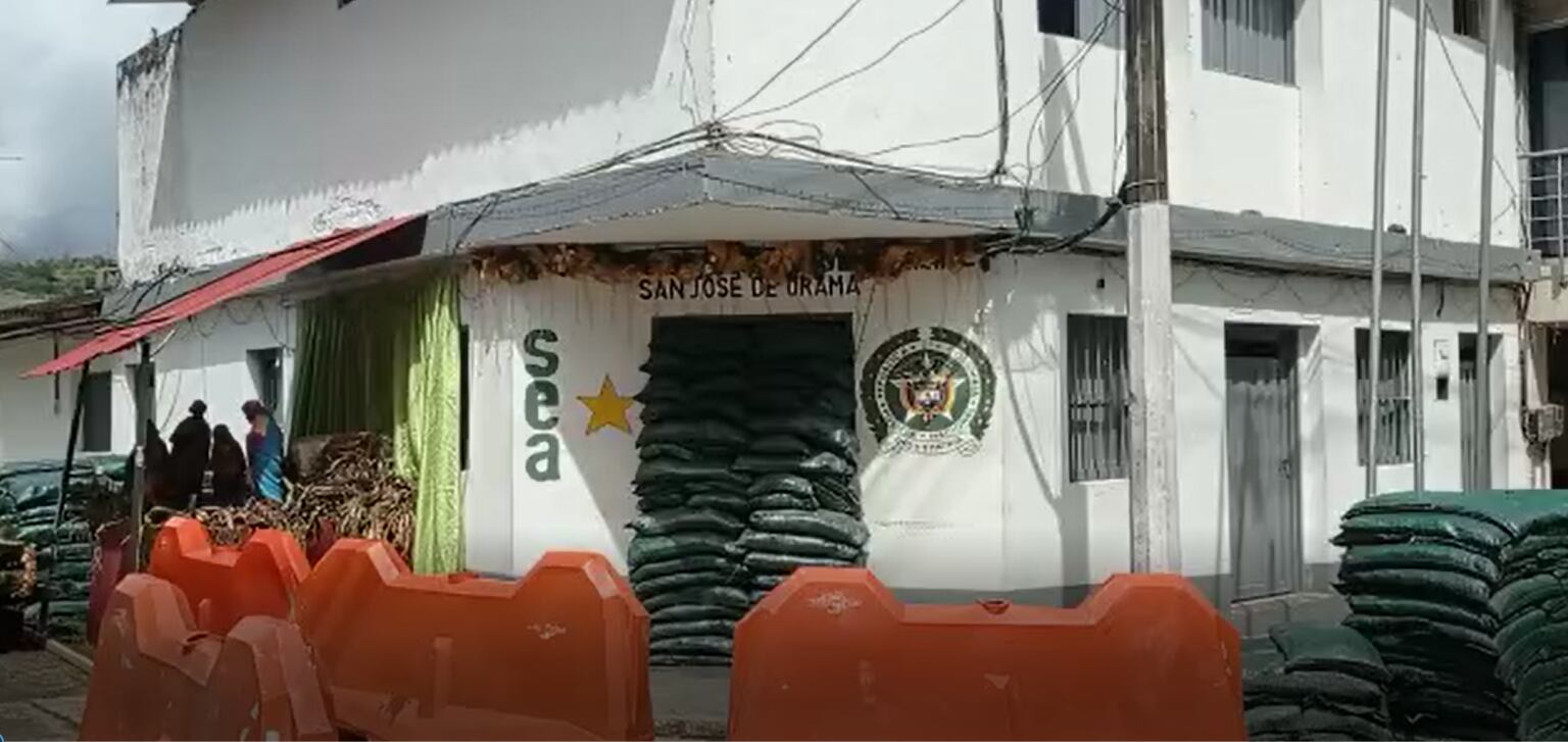 Subestación de policía San José de Urama- foto alcaldía