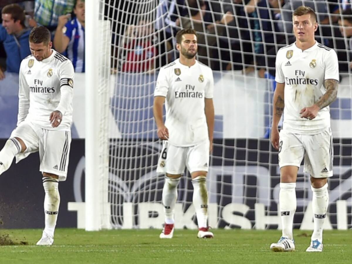 Crisis blanca: el Madrid cayó ante Alavés y llegó a 4 partidos sin victoria