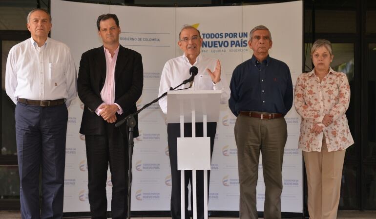 El jefe negociador, Humberto de la Calle. 