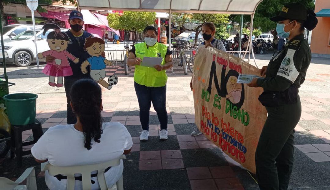 Campañas de educación en contra del trabajo infantil