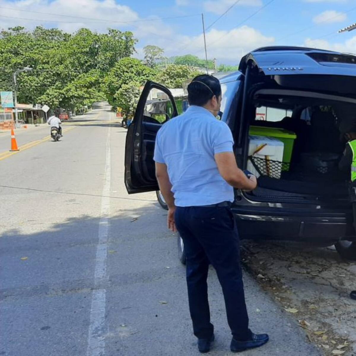 Agentes especiales de Policía y Ejército militarizan la Troncal del Caribe
